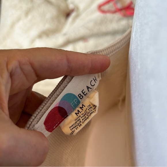 Free People FP Beach Ribbed Cream Maxi Dress - M - Picture 7 of 8